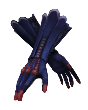 Blue Magpie Gloves